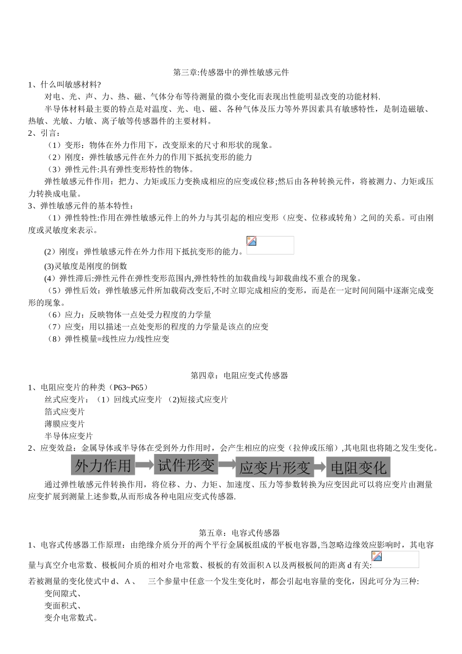 《传感器原理设计与应用》重点总结_第2页