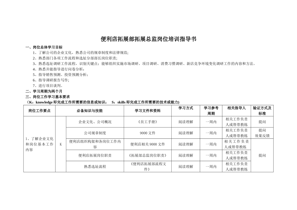 《便利店各岗位培训指导书——拓展部》_第2页