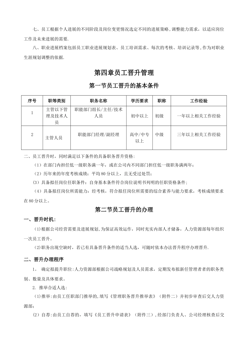 《公司内部员工晋升管理制度》-_第3页