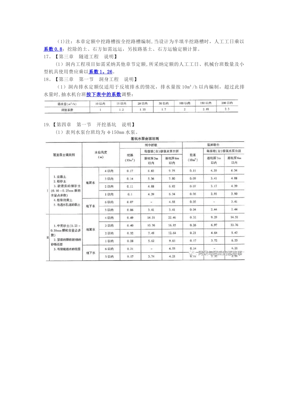 《公路工程预算定额》系数调整全集_第3页