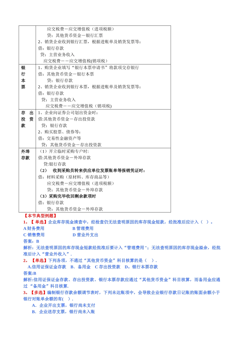 《初级会计实务》重点归纳-初级实务内容_第2页