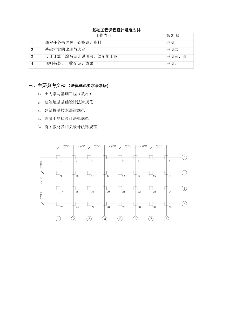 《基础工程》课程设计任务书_第3页