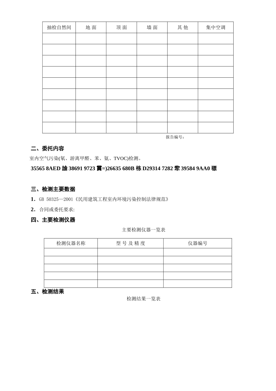 《室内空气质量检测报告》_第2页