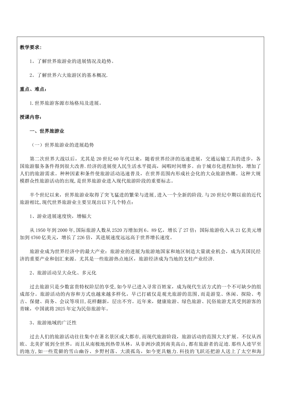 《客源国概况》教案_第2页