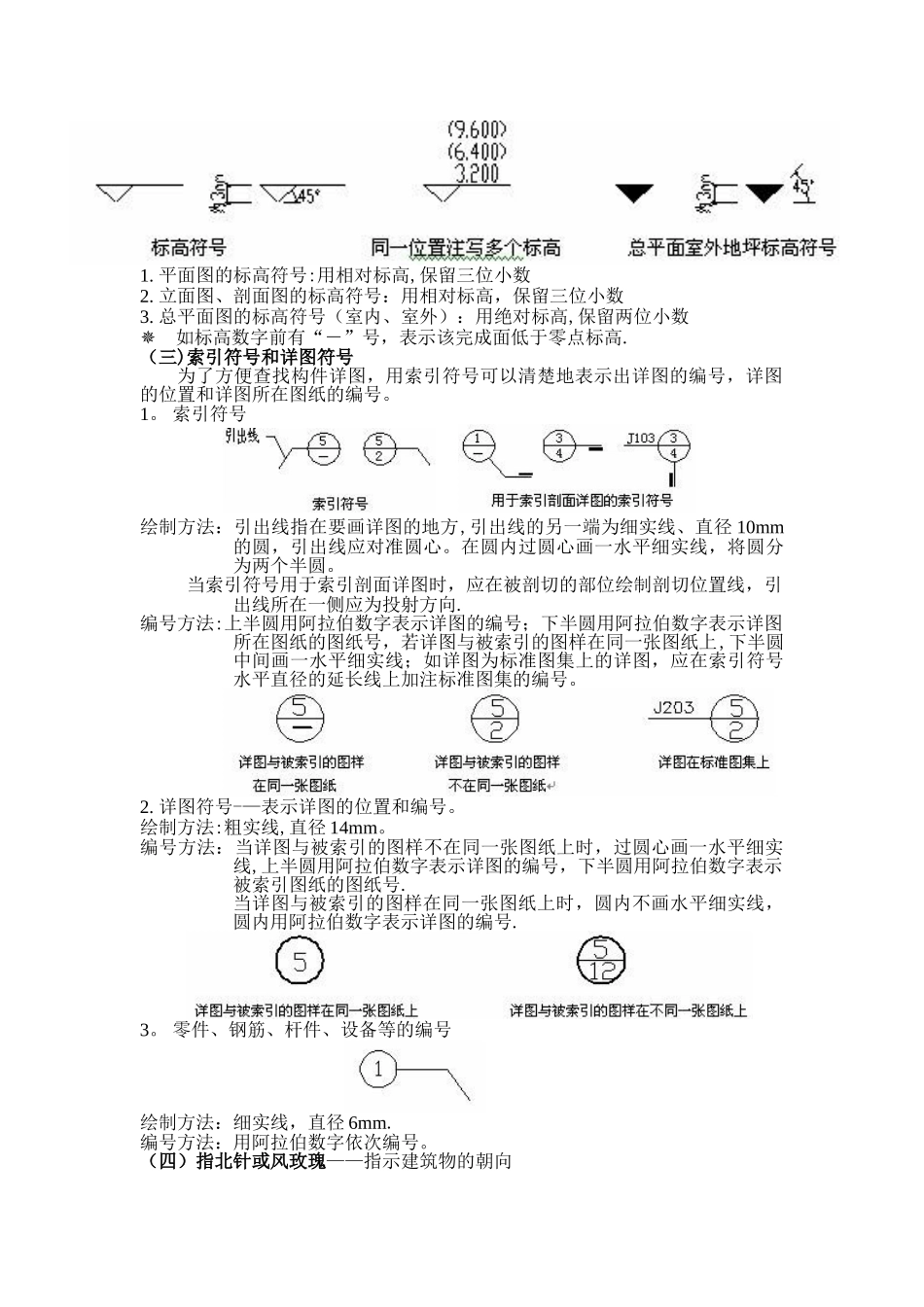 《建筑制图与识图》经典教案--第八章-建筑施工图_第3页
