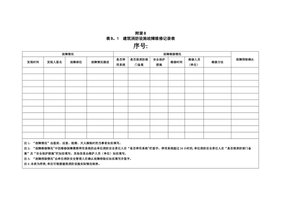 《建筑消防设施的维护管理》表格_第2页