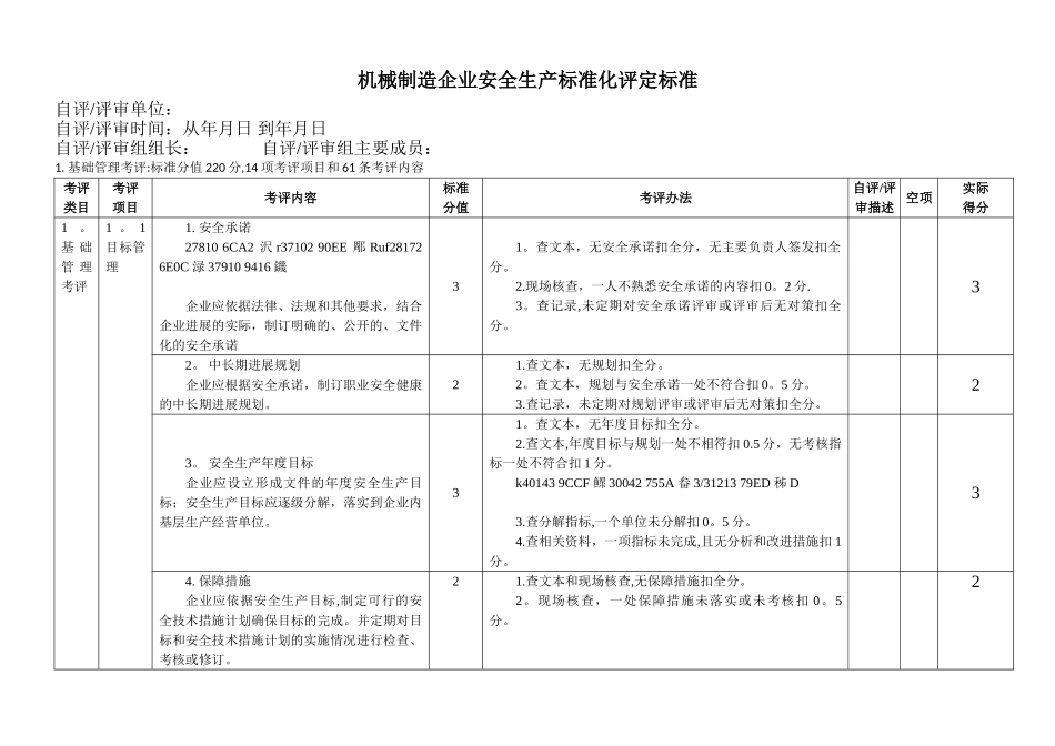 《机械制造企业安全生产标准化评定标准》_第2页