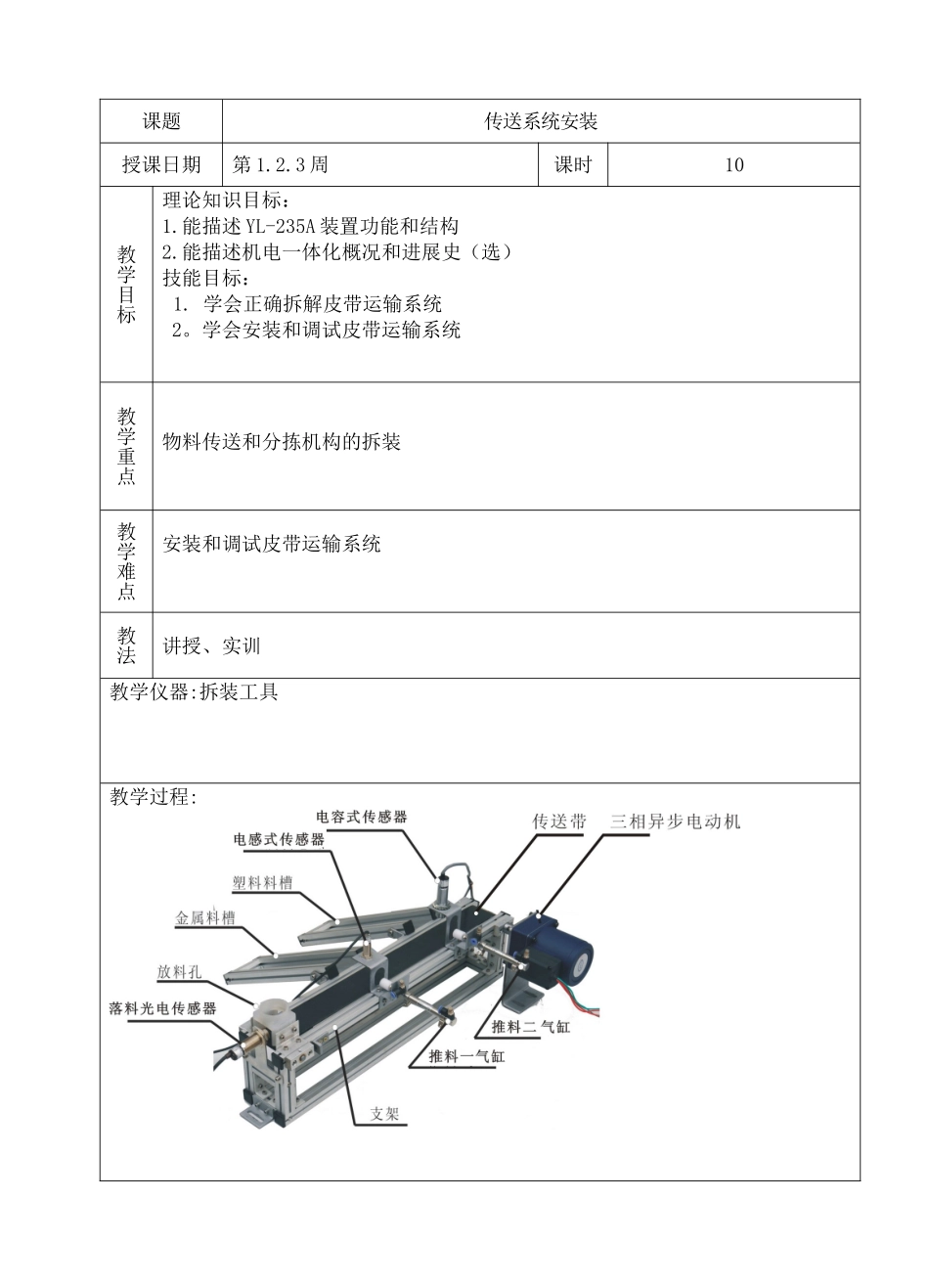 《机电一体化》教案本_第3页