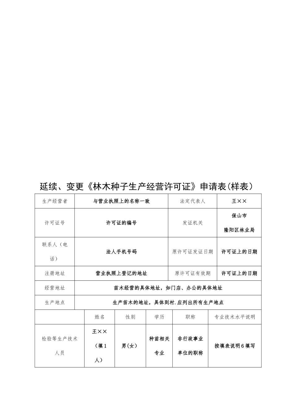 《林木种子生产经营许可证》申请表_第3页