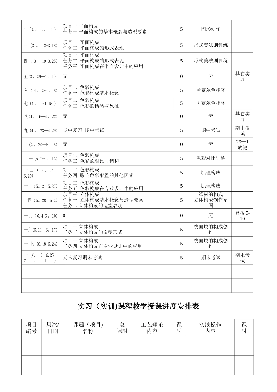 《构成设计》授课计划_第3页