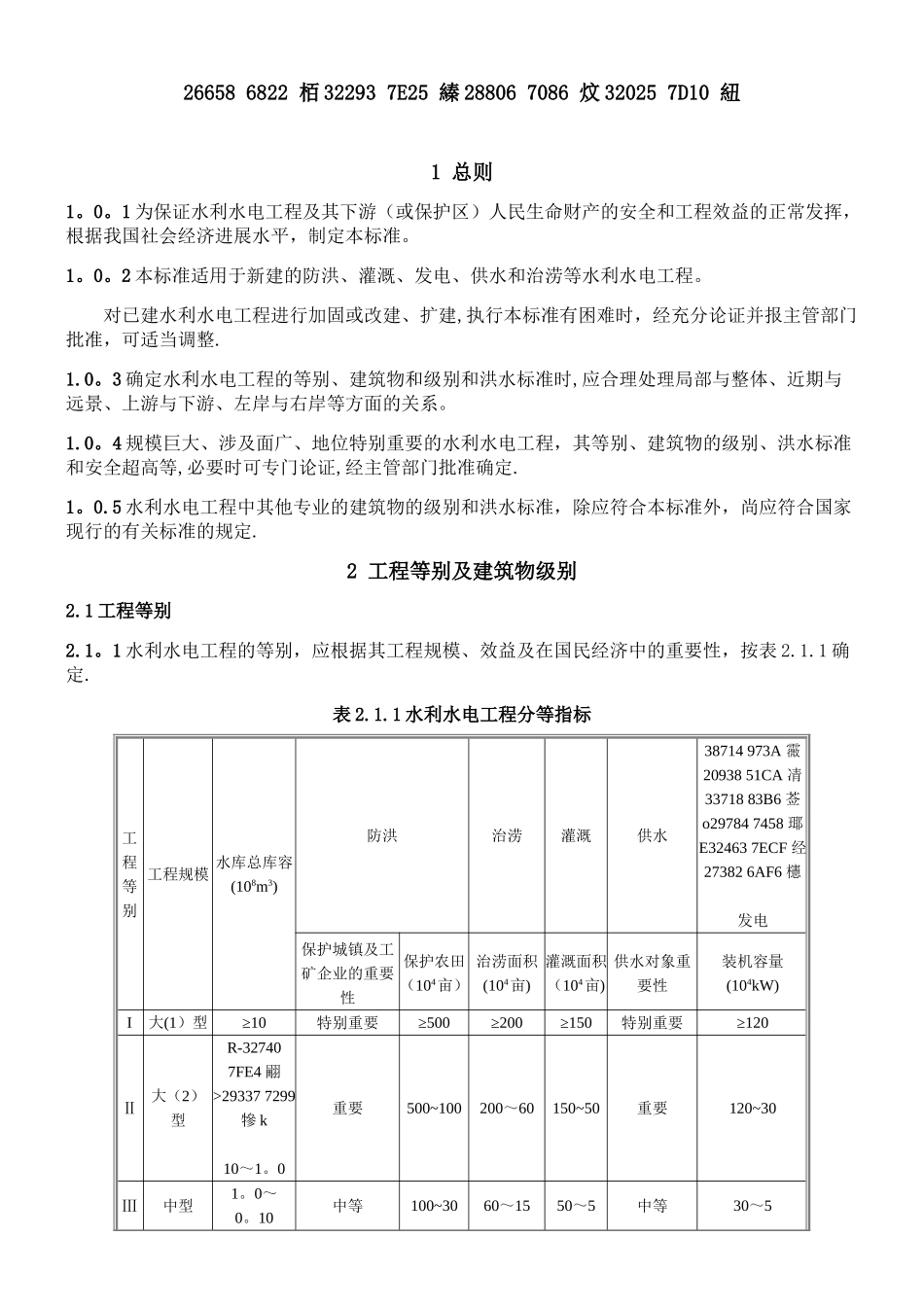 《水利水电工程等级划分及洪水标准》SL252-2000_第3页
