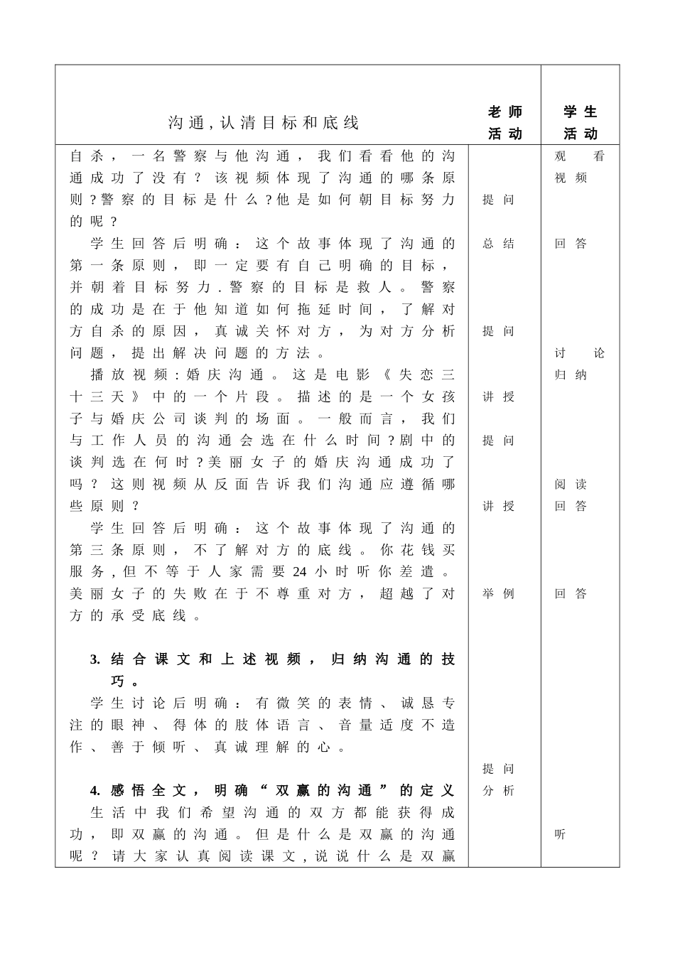 《沟通-认清目标和底线》教案_第3页
