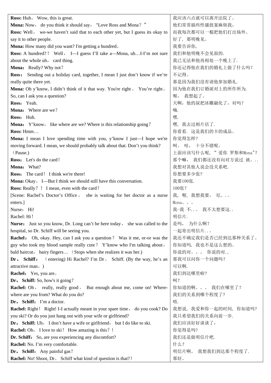 《老友记》中英文剧本第八季第十一集_第3页