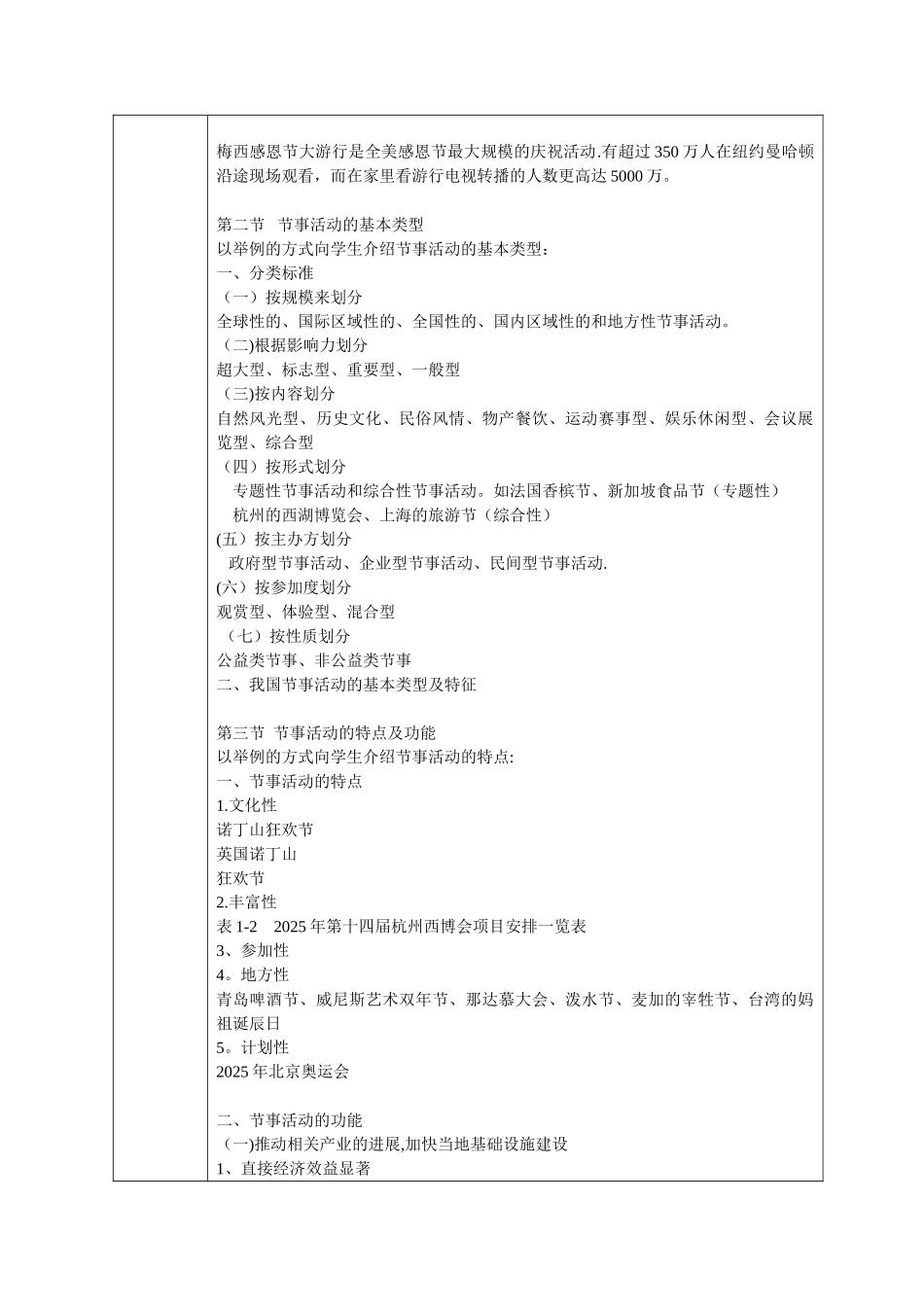 《节事活动管理实务》教案_第3页