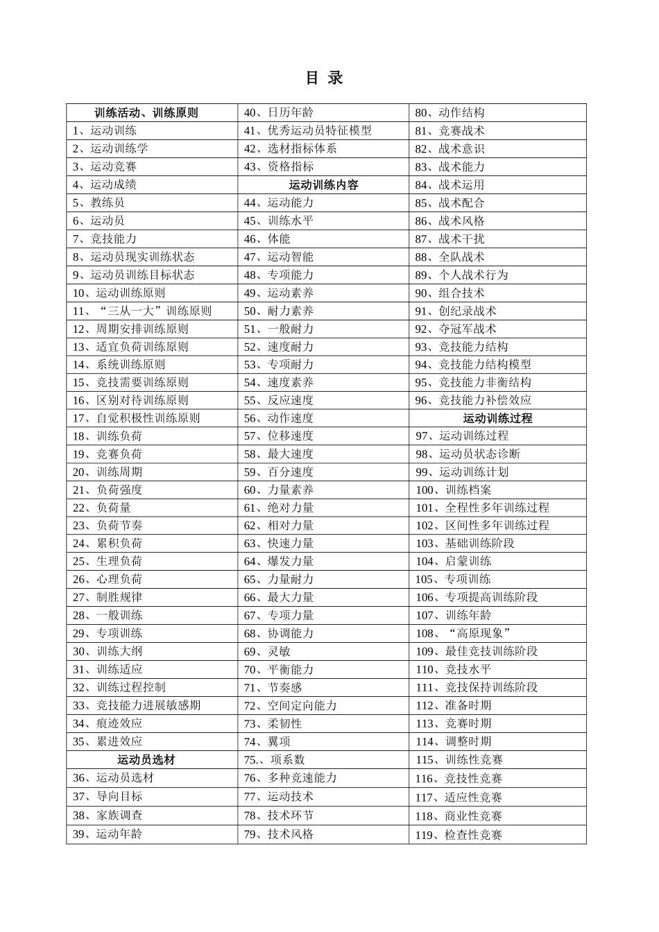 《运动训练学——名词解释》_第1页