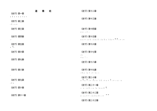 《道德经》全文拼音]
