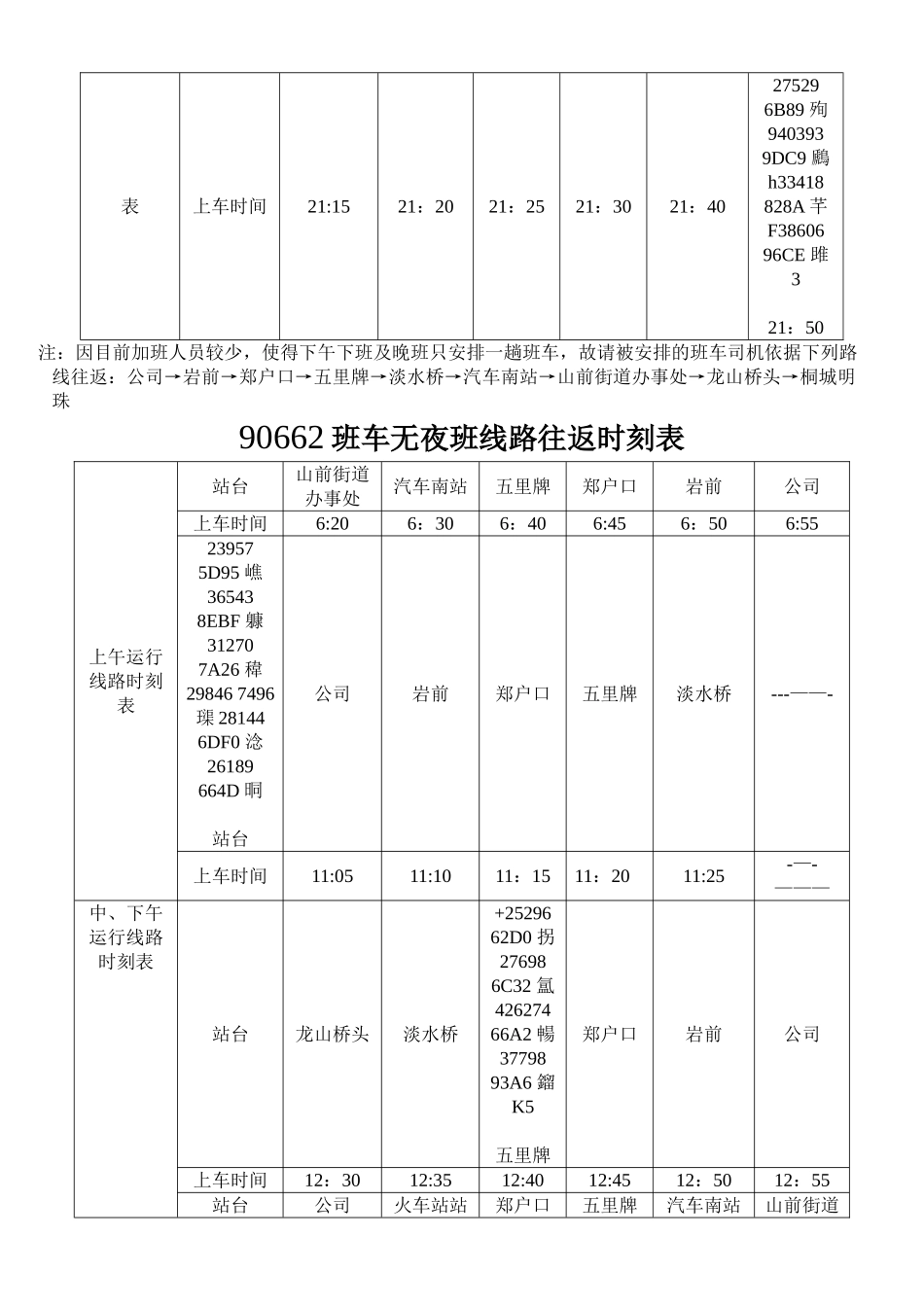 【员工班车】公司上下班通勤车管理规定_第3页