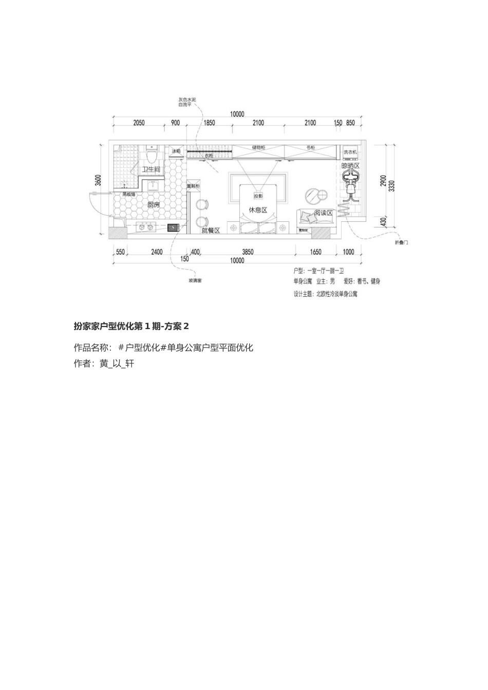 一个户型的12种平面布局优化方案-_第2页