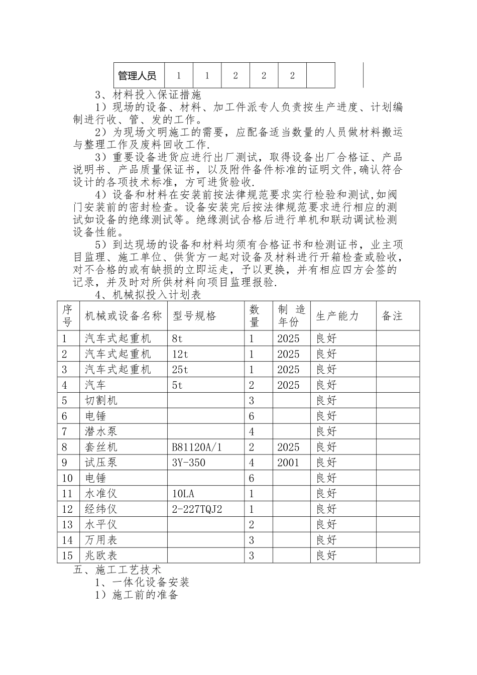 一体化设备专项施工方案_第3页