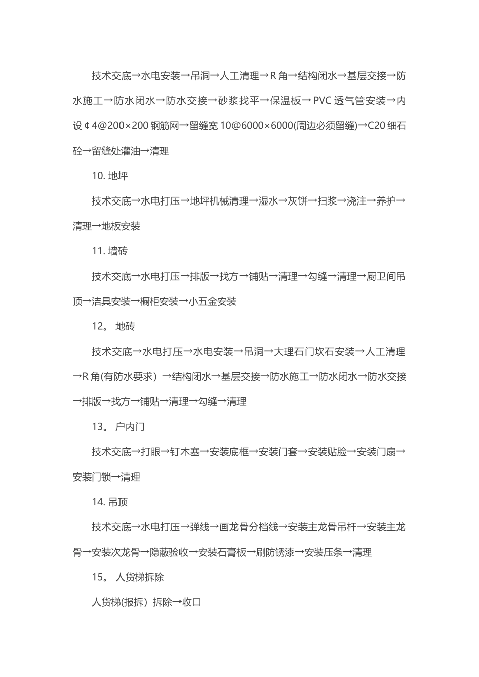 一套完整的土建施工工艺流程_第3页