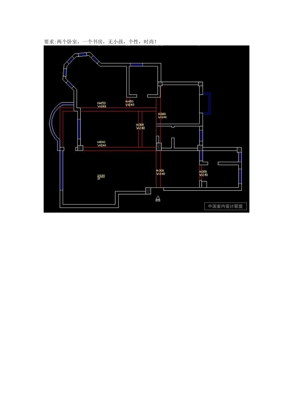 一张原始结构图-十九种平面布置方案_第1页