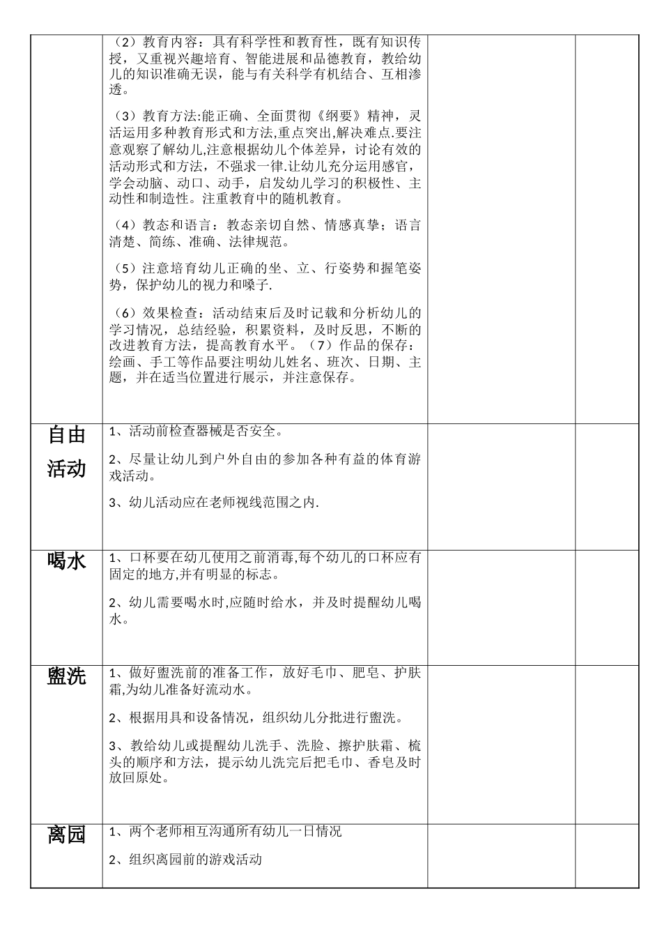 一日流程考核表_第2页