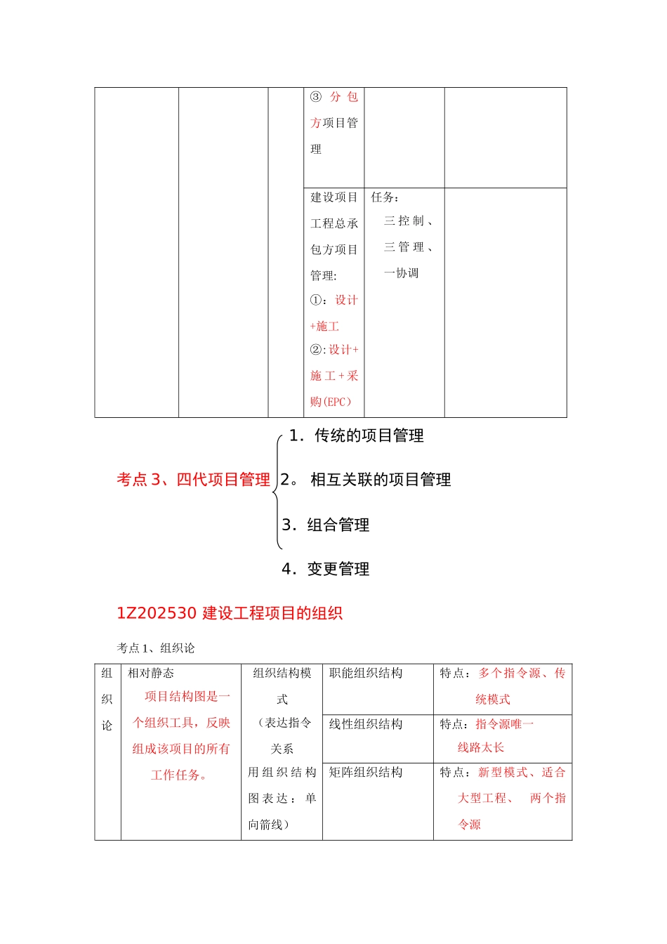 一级建造师考点总结_第3页