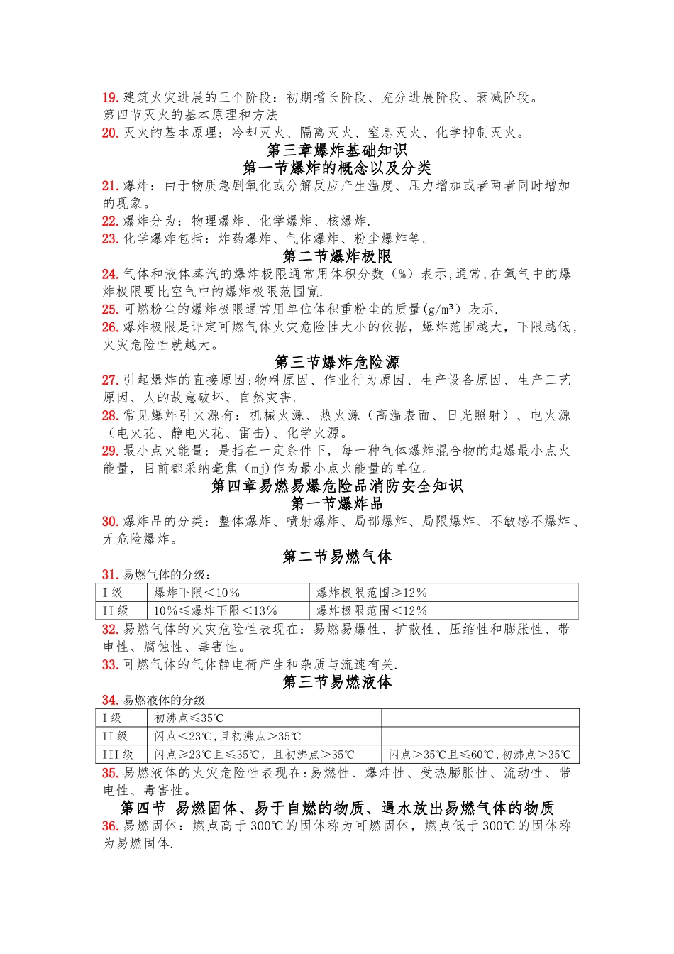 一级消防工程师学习重点_第2页