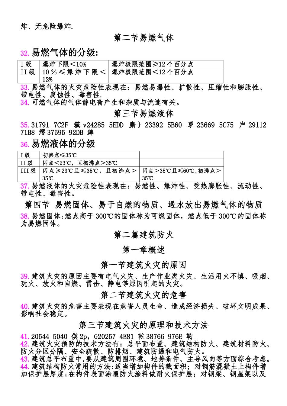 一级消防工程师重点学习笔记_第3页