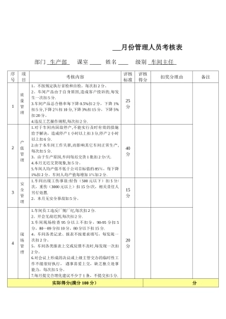 一线员工工资方案