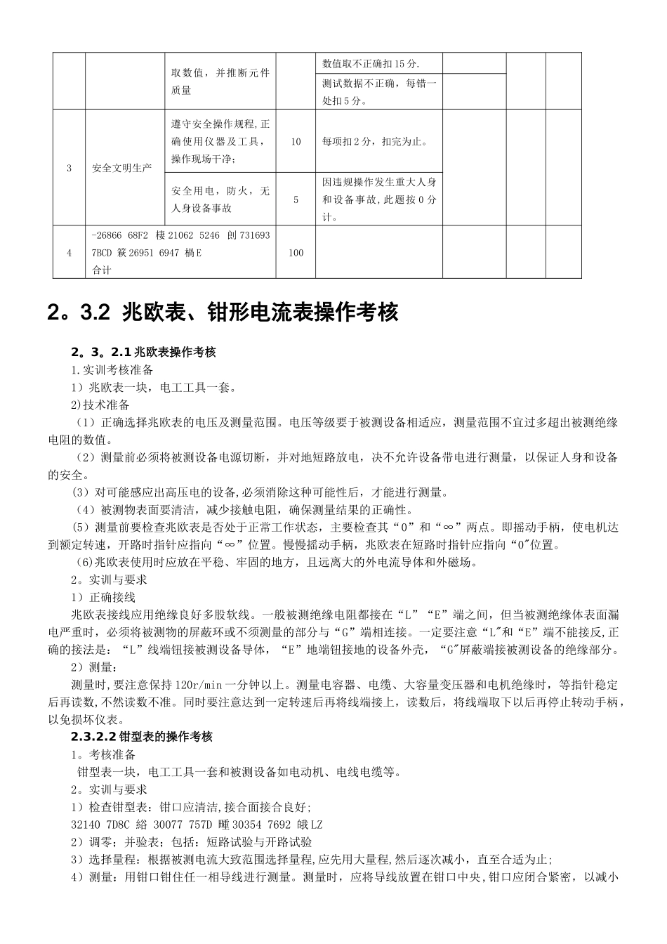 万用表的操作考核_第2页