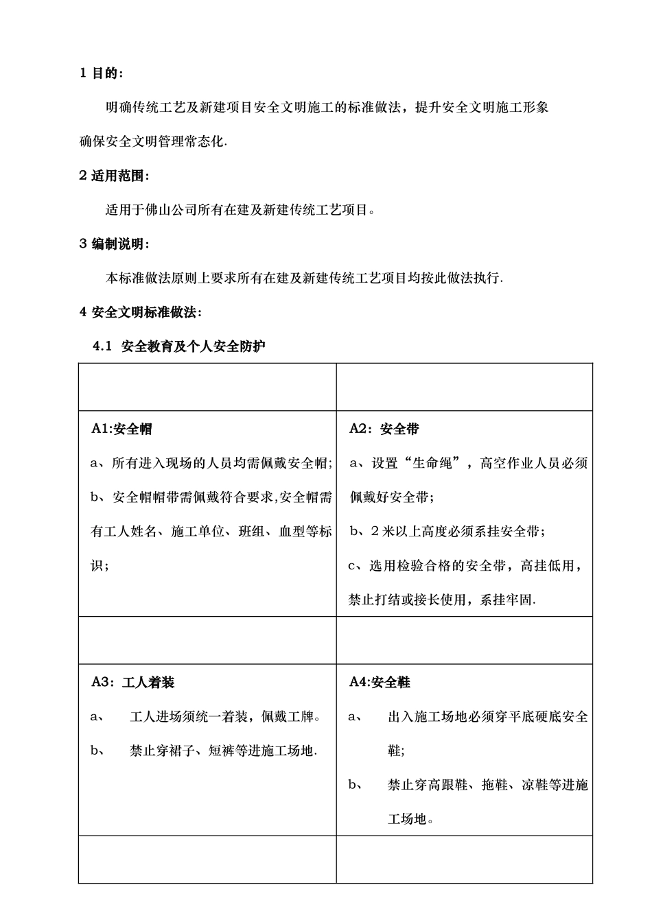 万科安全文明施工标准做法_第2页