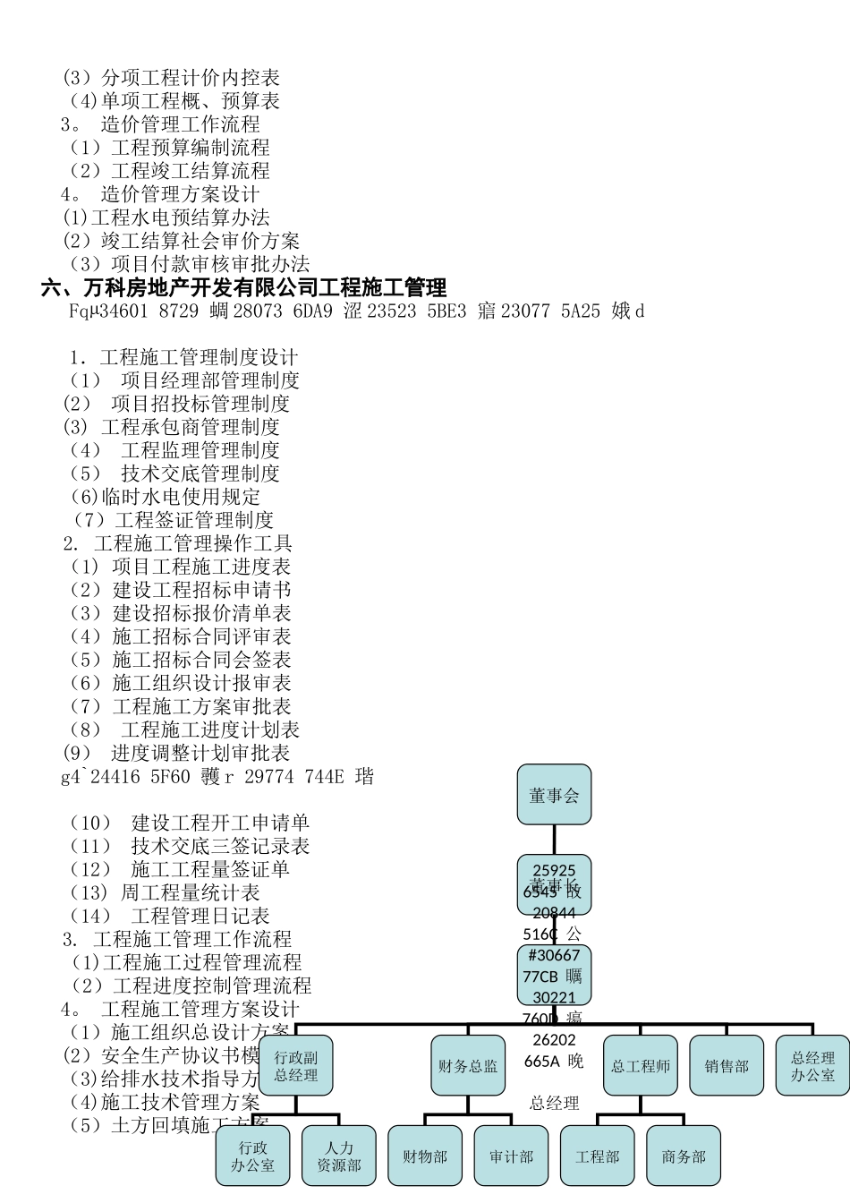 万科房地产集团公司全套管理制度及流程_第3页