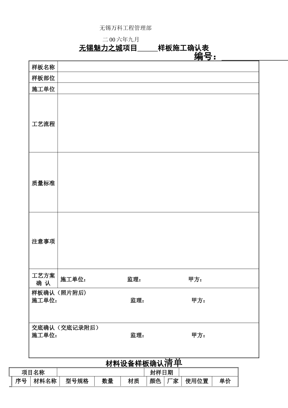万科样板管理制度_第3页