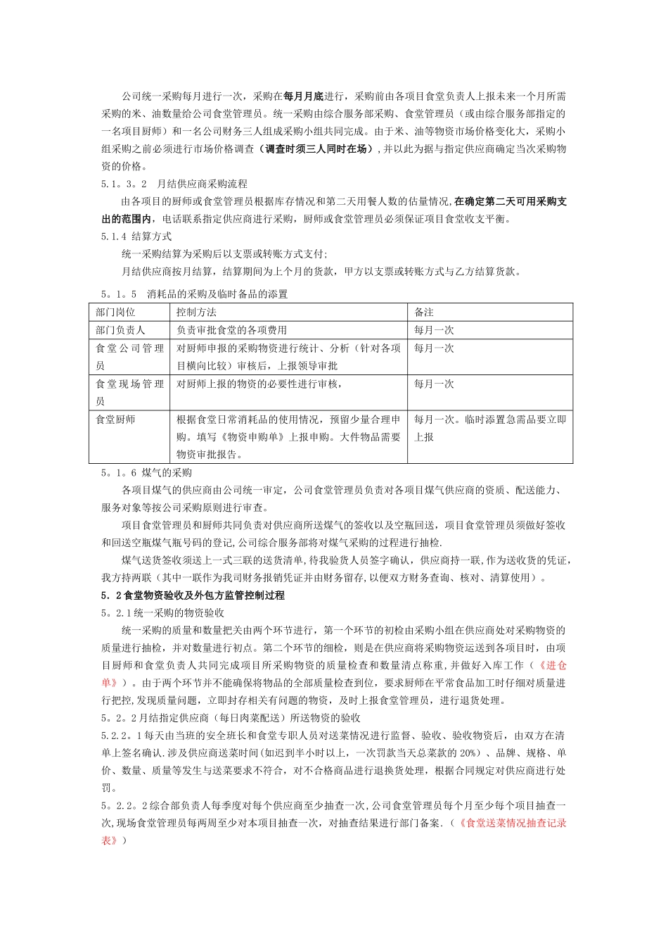 万科物业食堂管理制度_第2页