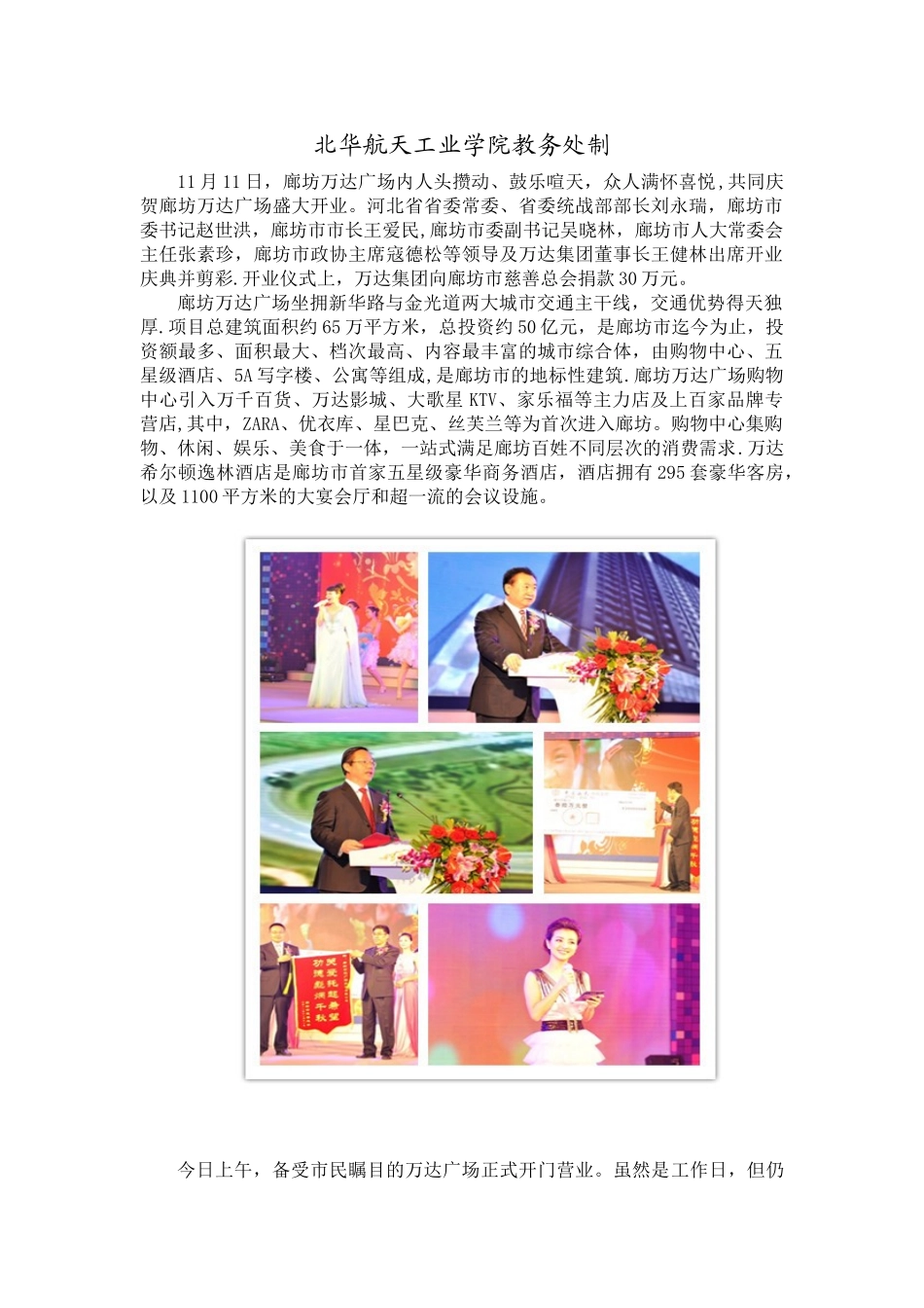 万达开业调查报告_第2页