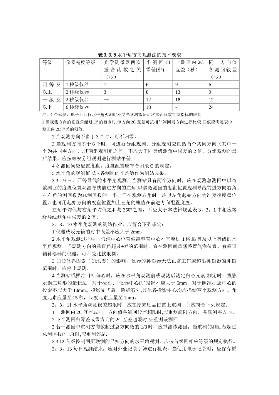 三、四等导线测量规范_第2页
