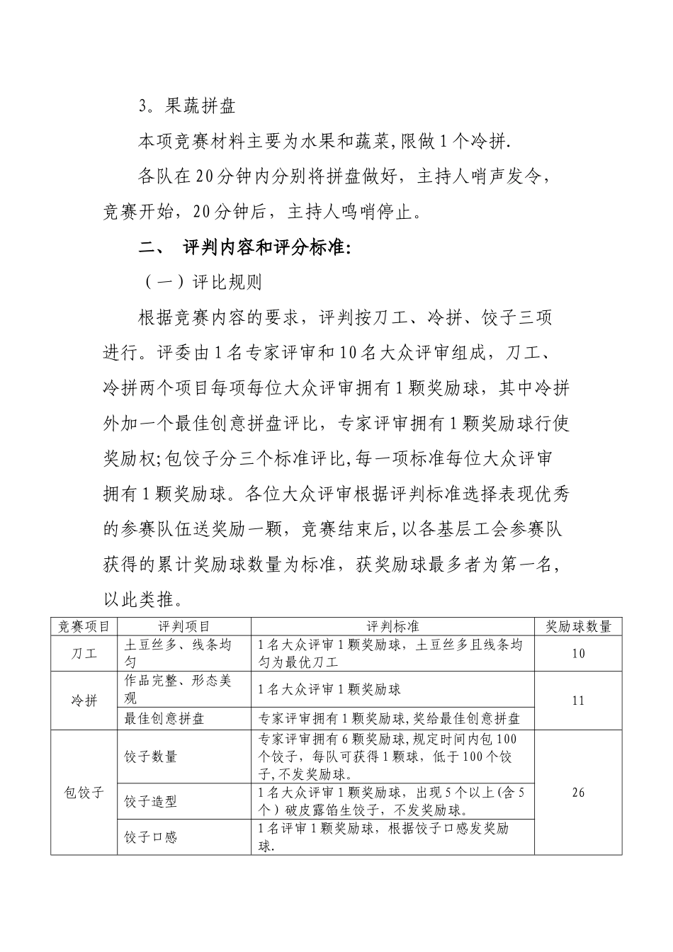 三八节厨艺大赛活动方案_第2页