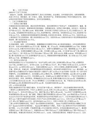 三农通工作总结
