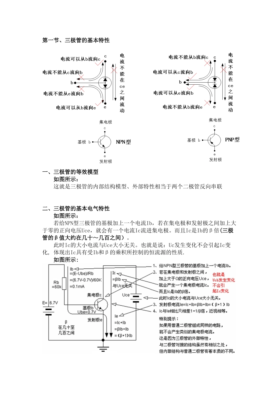 三极管的基本特性_第1页