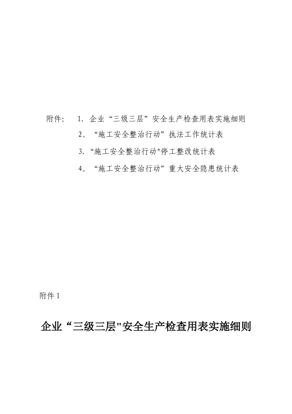 三级三层安全日检-周检-月检自检表格_第1页