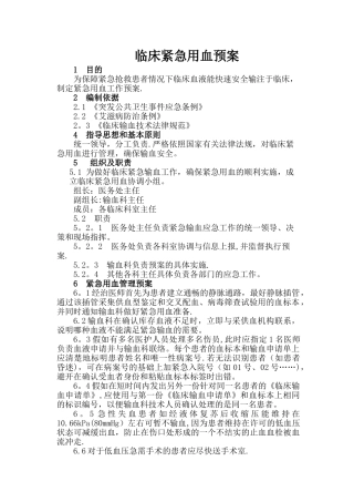 三级医院台账输血部分大全