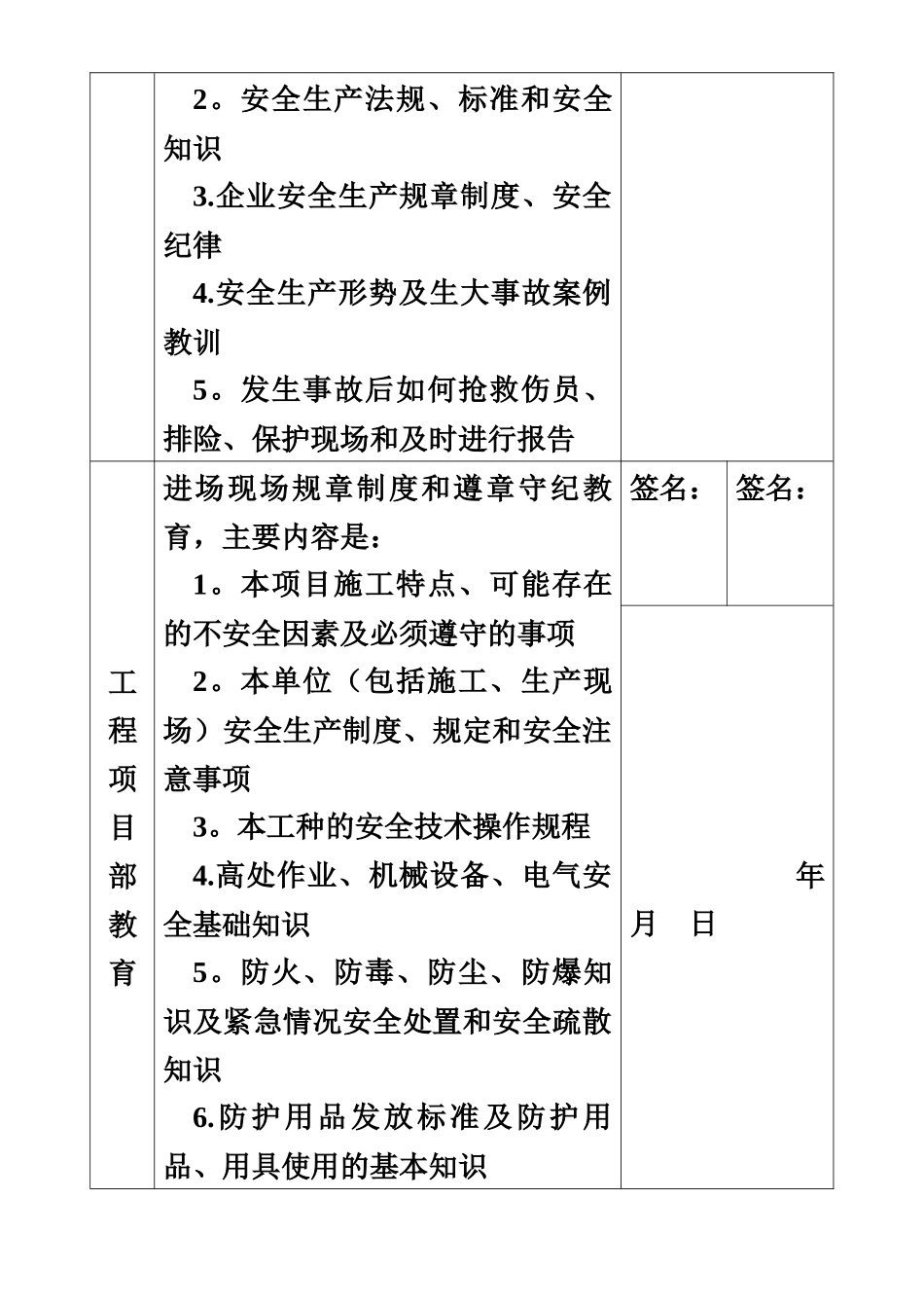 三级安全教育记录_第3页