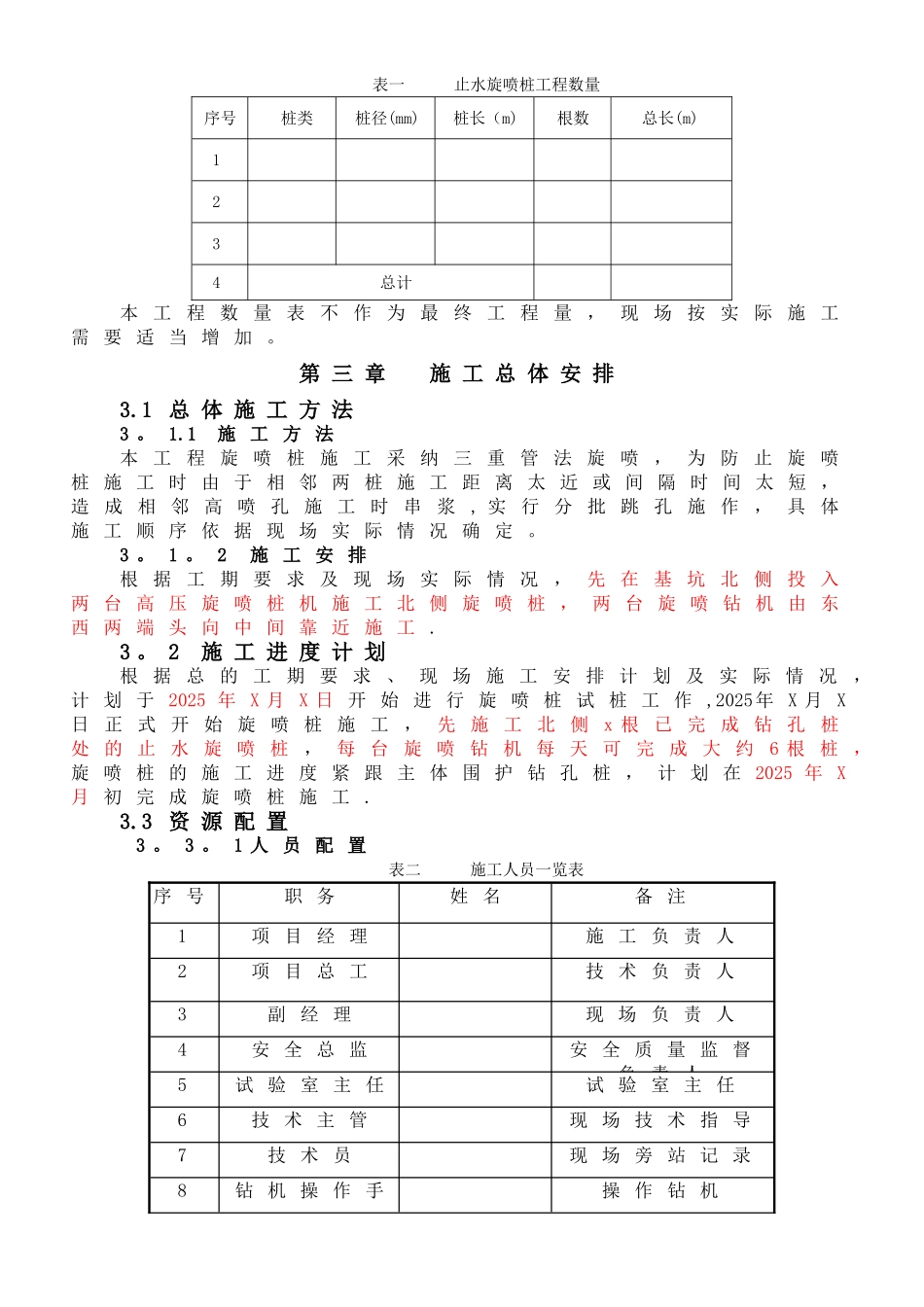 三重管高压旋喷桩施工方案_第3页