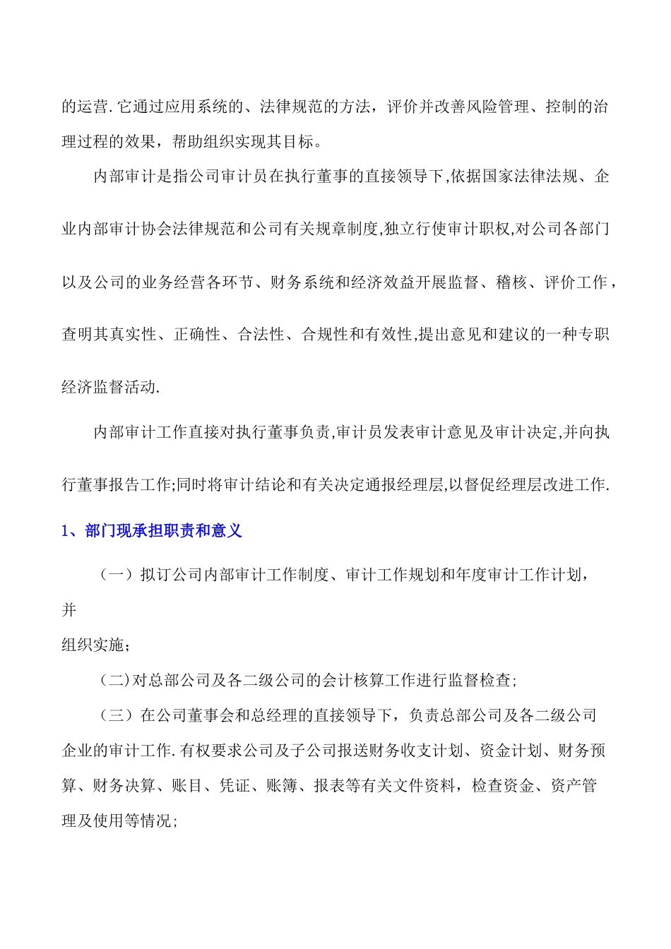 上市公司内部审计制度_第2页