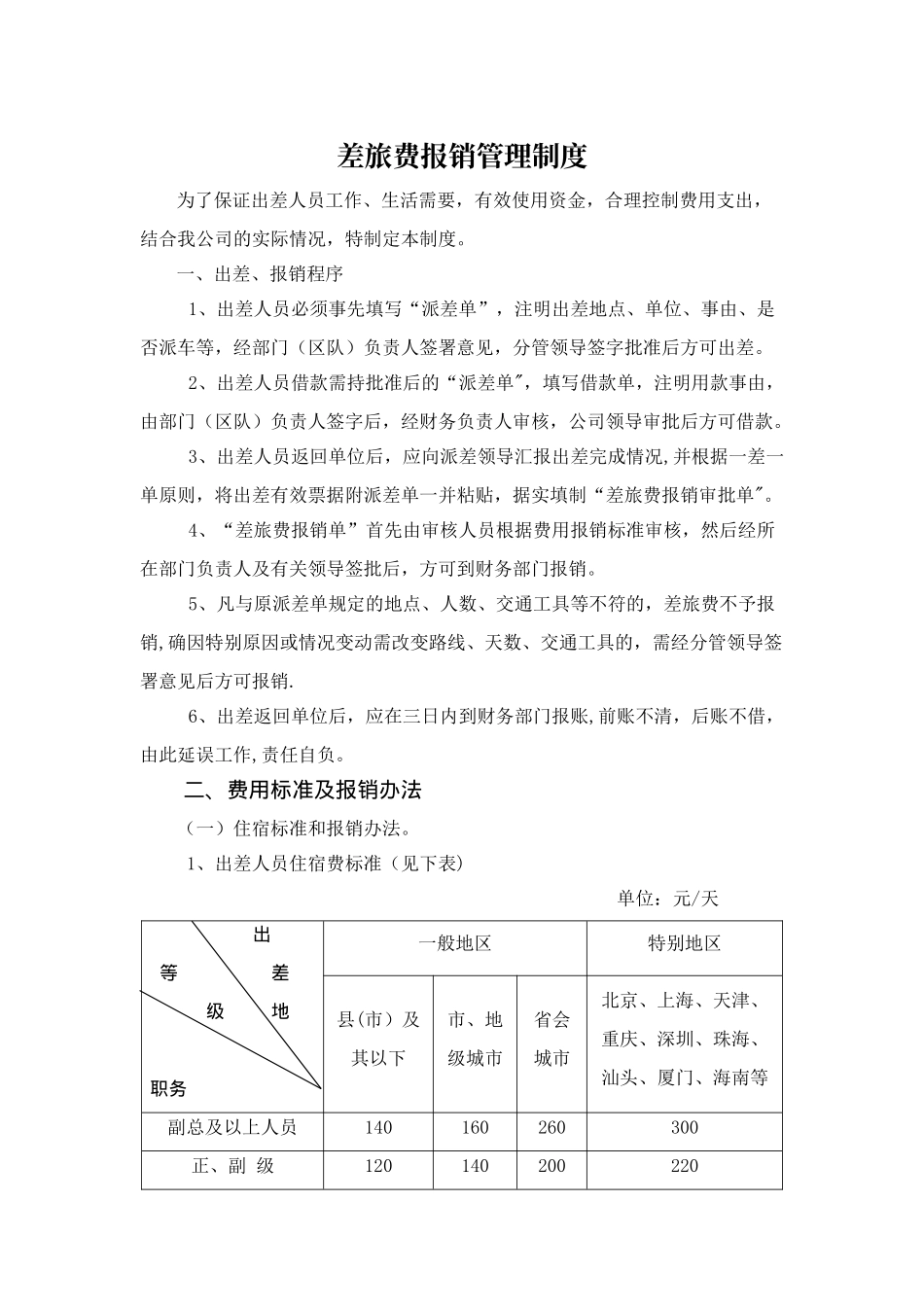 上海十一郎外文翻译公司差旅费管理规定_第1页
