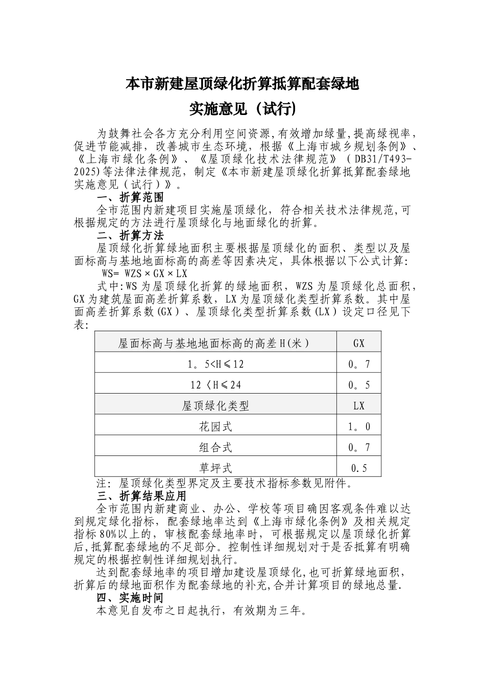 上海绿化计算新规_第1页