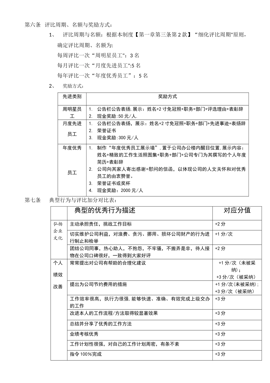 上海鑫益瑞杰即时激励制度方案_第3页