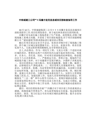 上级领导检查新闻稿检查