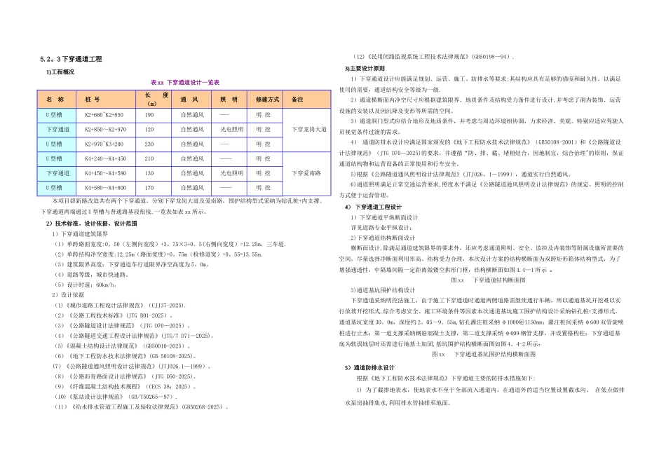 下穿通道主体工程技术措施_第1页